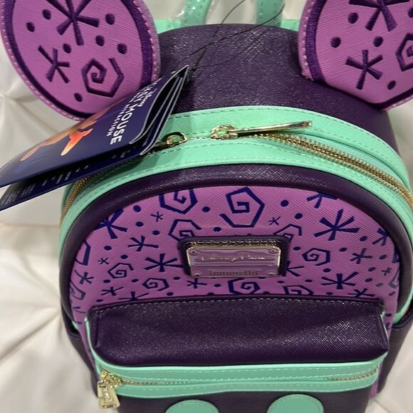 Loungefly X Disney Parks Mickey Main Attraction Mad Hatter Alice in Wonderland - Picture 10 of 10